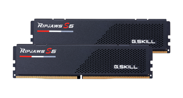 圖片 芝奇G.SKILL Ripjaws S5焰刃64GB(雙通32G*2)D5-5600黑( F5-5600J3636D32GX2-RS5K)