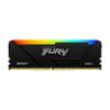 圖片 金士頓 16GB(雙通8GB*2) DDR4-3200 FURY Beast RGB(獸獵)(KF432C16BB2AK2/16)