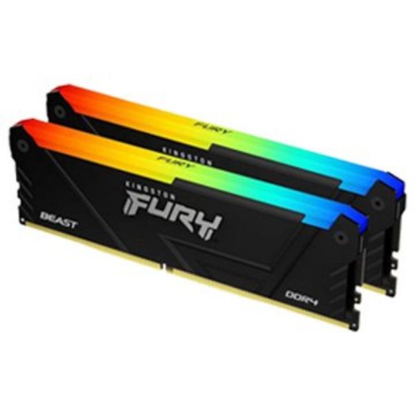 圖片 金士頓 32GB(雙通16GB*2) DDR4-3600 RGB(獸獵者)(KF436C18BB2AK2/32)(2048*8)