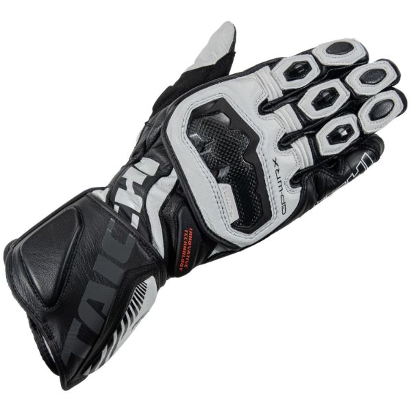 圖片 『嘉義Riderment萊德曼騎士部品』日本 RS TAICHI 太極 NXT056 黑白 GP-WRX RACING GLOVES 競技長手套