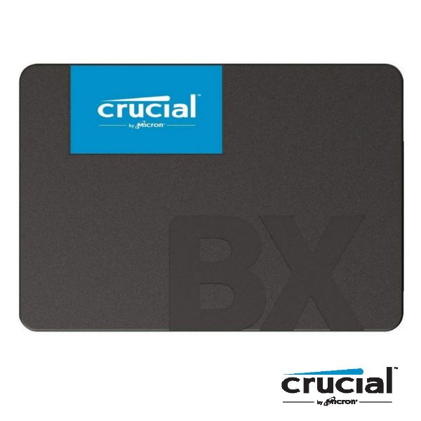 圖片 美光Micron Crucial BX500 500G/2.5吋/讀:540M/寫:500M/TLC顆粒【三年保】