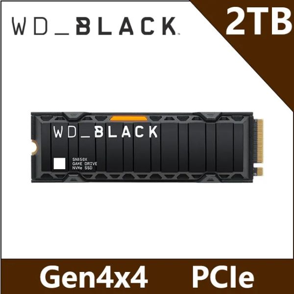 圖片 WD 黑標 SN850X 2TB/Gen4 PCIe 4.0/讀:7300/寫:6600/TLC/電競級【五年】