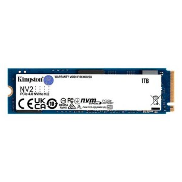 圖片 金士頓 NV2 1TB/Gen4 PCIe 4.0/讀:3500/寫:2100三年保固