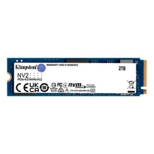 圖片 金士頓 NV2 2TB/Gen4 PCIe 4.0/讀:3500/寫:2800三年保固