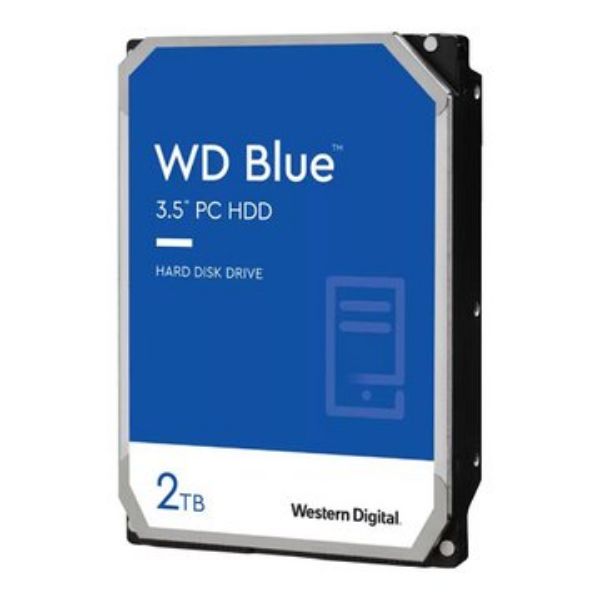 圖片 WD 2TB【藍標】(256M/7200轉/3年保) (WD20EZBX)