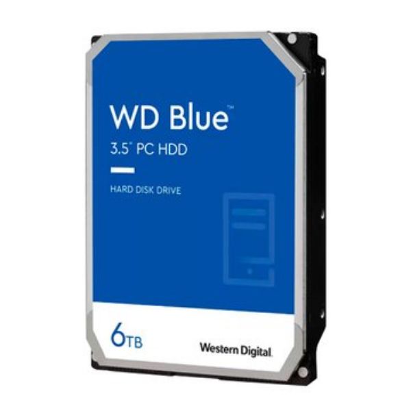 圖片 WD 6TB【藍標】(256M/5400轉/三年保)(WD60EZAX)