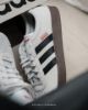 圖片 鞋教 預購 Adidas Neo VL Court Grey 平替版Samba 黎明檀木 復古灰褐麂皮 HQ1802