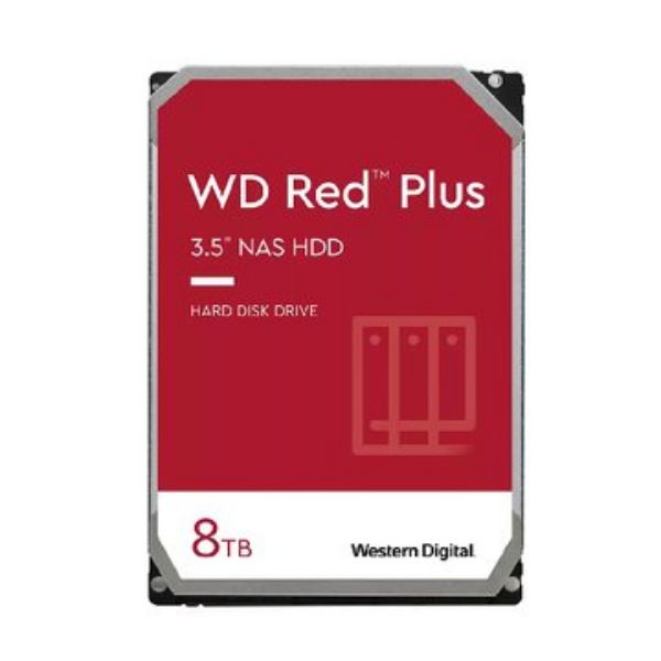 圖片 WD 8TB【紅標Plus】128M/5640轉/三年保(WD80EFZZ)