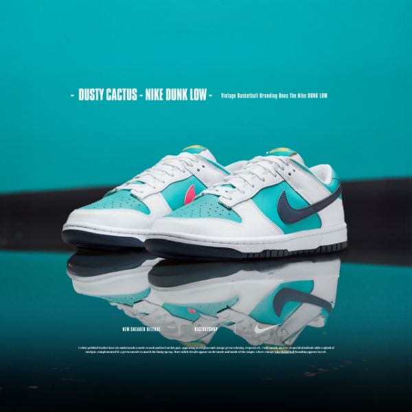 NICEDAY 代購 Nike Dunk Low 湖水綠 男款 HF4850-345