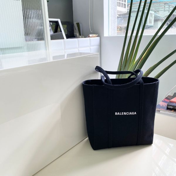 圖片 BALENCIAGA 帆布黑色 tote