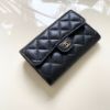 圖片 #已售 歡迎詢問預訂# CHANEL 經典黑金荔枝牛皮中夾