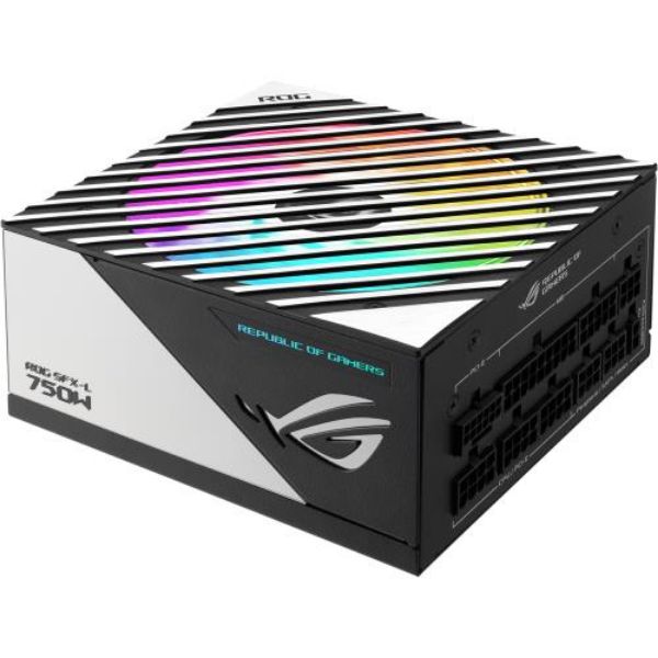 圖片 華碩 ROG LOKI 750W 雙8/白金/ATX3.0(PCIe 5.0)/ARGB風扇/10年保【SFX-L規格】