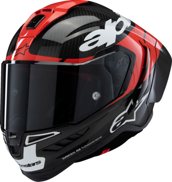 圖片 Alpinestars Supertech R10 碳纖維黑紅 全罩 安全帽