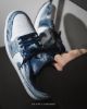 圖片 鞋教 Nike Air Jordan 1 Low "Washed Denim" 水洗丹寧牛仔布 CZ8455-100