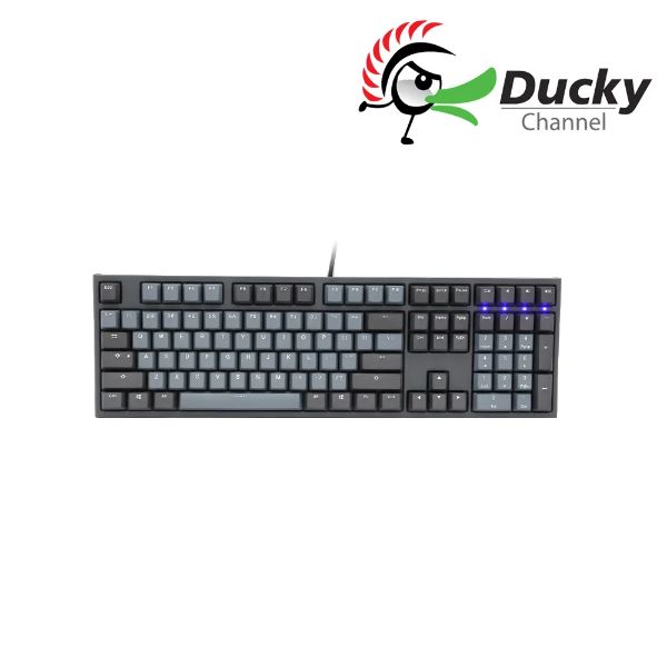 圖片 Ducky One 2 天際線 機械式鍵盤 有線/青軸/中文/Pbt/二色/灰蓋/Skyline