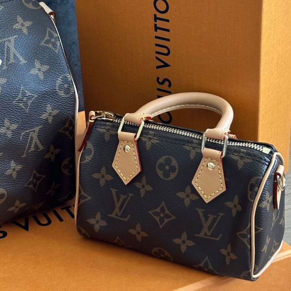 圖片 Louis Vuitton Nano Speedy 肩背包 M81085