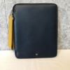 圖片 【哈極品】美品《Anya Hindmarch 深藍色 全皮 Ipad air 套》