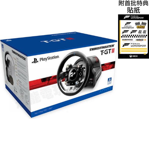 圖片 THRUSTMASTER TGT2 T-GT II TGT 二代 賽車方向盤 PS5 PS4 台灣公司貨