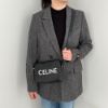 圖片 Celine 男款 194503 印花平滑小牛皮中型相機郵差包 黑色《2024季度新品》