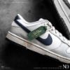 NICEDAY 代購 Nike Dunk Low 灰白 奶油底 深藍勾 男款 HF4299-001