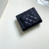 圖片 CHANEL boy 黑銀 短夾