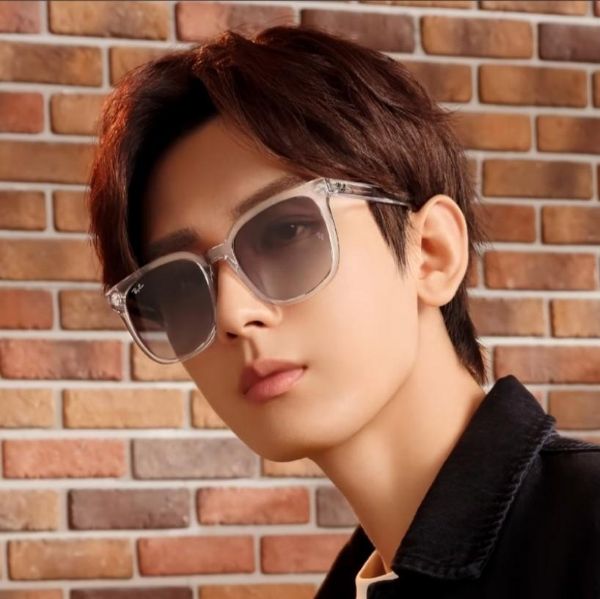 圖片 【RayBan 雷朋】膠框太陽眼鏡0RB4401D-64478G(透明)