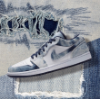 圖片 AIR JORDAN 1 LOW "Washed Denim" 水洗牛仔 丹寧渲染 男鞋 CZ8455-100