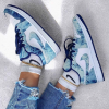 圖片 AIR JORDAN 1 LOW "Washed Denim" 水洗牛仔 丹寧渲染 男鞋 CZ8455-100