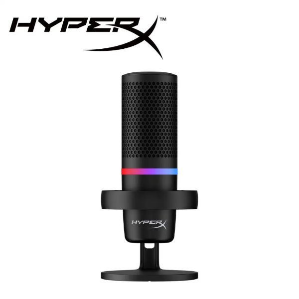 圖片 HyperX DuoCast USB 麥克風/觸控式靜音/狀態指示燈/Rgb