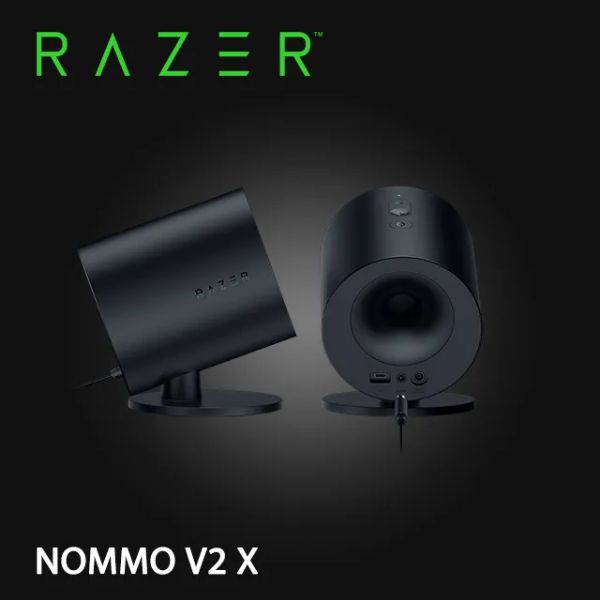 圖片 Razer Nommo V2 X 天狼星 喇叭/有線-藍牙5.0/2個3吋全音域驅動單體/虛擬7.1