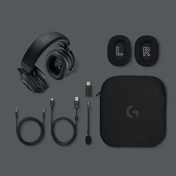 圖片 羅技 G Pro X 2 Lightspeed 無線電競耳機(黑)/有線-LS-藍牙/石墨烯單體/Blue Voice技術
