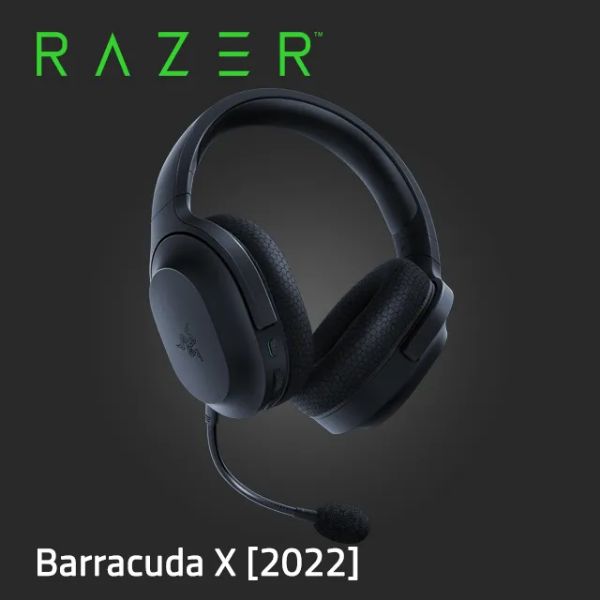 圖片 Razer Barracuda X(2022)梭魚 無線耳機/虛擬7.1/Flowknit 記憶泡綿耳墊/心型指向麥克風