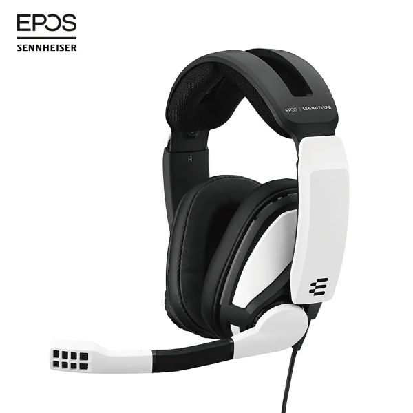 圖片 Epos＆Sennheiser Gsp301(白)電競耳機/有線/降噪麥克風/記憶海綿耳墊