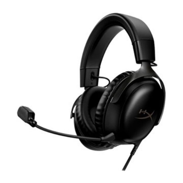 圖片 HyperX Cloud III 電競耳麥(黑)/有線/DTS/53mm單體/降噪麥克風/全金屬結構