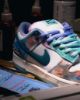 Futura Laboratories x Nike Dunk SB Bleached Aqua HF6061400