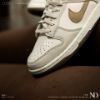 Nike Dunk Low 灰白 卡其 麂皮 男款 FJ4188-001