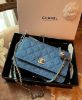 Chanel AP1450 牛仔金球 WOC 鍊帶包 牛仔藍