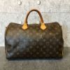 圖片 【哈極品】二手品《Louis Vuitton 字紋35公分SPEEDY二用包(缺背帶) /手提包/肩背包》