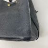 圖片 【哈極品】美品《Louis Vuitton LV 黑色全皮 LOGO壓紋 水桶包/ 斜背包/手提包/二用包》