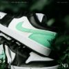 NICEDAY 現貨 Air Jordan 1 Low Green Glow 茉綠 綠色 綠巨人 男款 553558-131