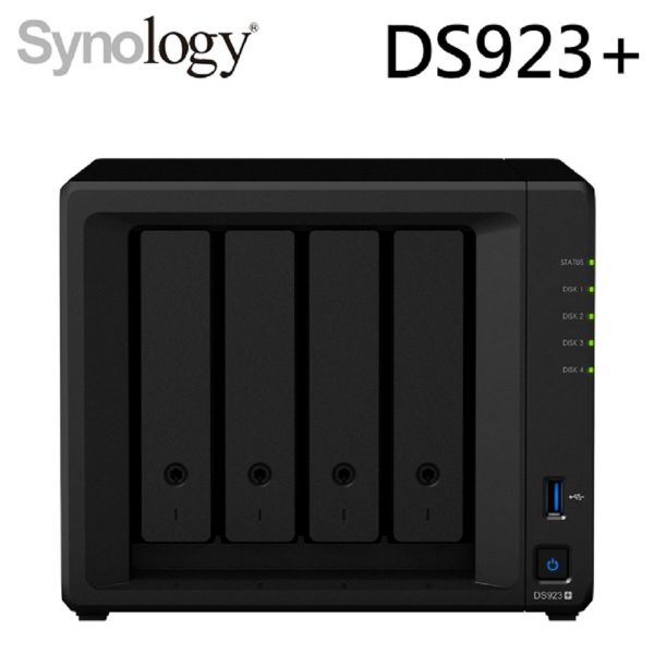 圖片 Synology 群暉科技 DiskStation DS923+ 含 16TB EXOS 企業硬碟 2顆