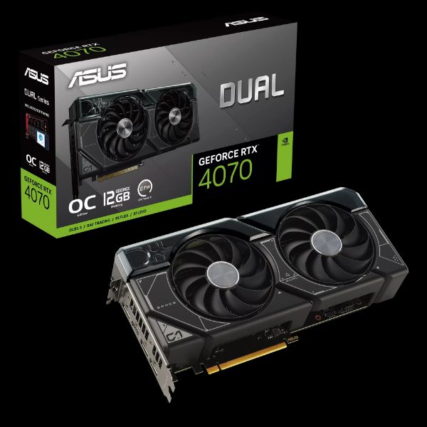 圖片 捷特 華碩 ASUS Dual  RTX 4070 OC 超頻版 12GB 超值限量價 