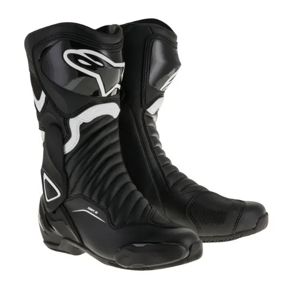 圖片 Alpinestars SMX-6 競技車靴 黑白