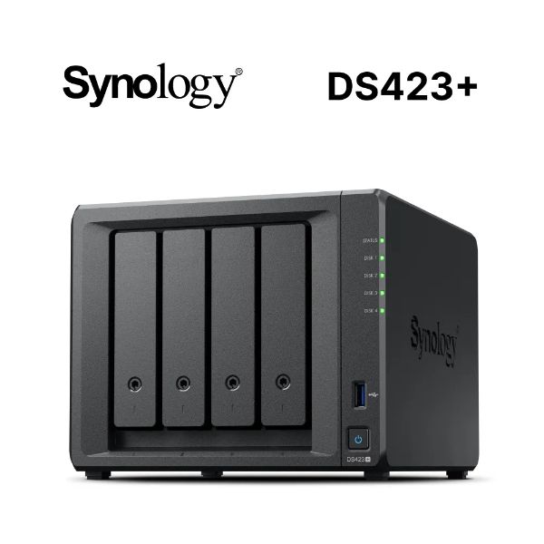 圖片 Synology DS423+【4Bay】Intel J4125 四核心 2.0GHz/2GB D4(max 6G)
