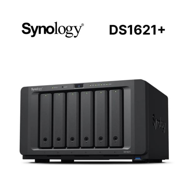 圖片 Synology DS1621+【6Bay】AMD Ryzen V1500B 四核(2.2GHz)/4GB D4/G-LAN*4
