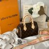 圖片  LOUIS VUITTON SPEEDY 波士頓 20cm 橙粉色背帶