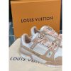 圖片 Louis Vuitton LV Trainer 粉色 小牛皮材質 搭配漸層鞋帶 女生 女款 球鞋