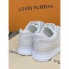 圖片 Louis Vuitton LV  白色壓紋滿版logo 設計 男生 球鞋