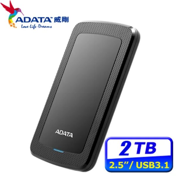 圖片 威剛 2TB(黑) HV300(Type-A/極輕薄/三年)