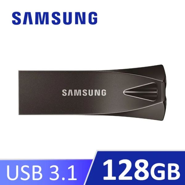 圖片 三星 BAR Plus 128G 鈦灰 / USB3.2 G1 Type-A / R:400 / 五年保 ( MUF-128BE4)